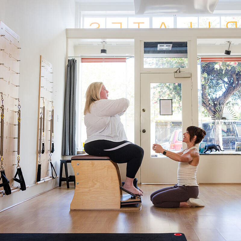 <!-- wp:fl-builder/layout -->

				<img src="https://westportalpilates.com/wp-content/uploads/2024/09/West-Portal-Pilates-Logo-Sun.png" alt="West Portal Pilates, San Francisco - Tedra Matthews, NCPT" itemprop="image" height="255" width="500" title="West Portal Pilates Logo Sun" onerror="this.style.display='none'"  />
<h1>
		We confidently encourage all bodies and minds to joyfully explore movement for health and vitality.
	</h1>
				<img src="https://westportalpilates.com/wp-content/uploads/2024/11/WPP-37_websize.jpg" alt="#attachment_description " itemprop="image" height="800" width="1200" title="Tedras Pilates Studio" onerror="this.style.display='none'"  />
	<p><strong>At West Portal Pilates,</strong> we deliver classical Pilates lessons and group classes so that people across their lifespan can enjoy the fullest potential of movement and overall well being. We envision your individual longevity and your personal health goals to design a Pilates practice for optimum results. We preserve the legacy of Joseph Pilates' method by adhering to the principles set forth in "Return to Life". We are lifelong learners who stay abreast of current research findings in the field of biomechanics, health, and fitness to support our recommendations for your practice.</p>
			<a href="https://westportalpilates.com/tedra-matthews-ncpt/" target="_self">
							More About Us
					</a>
<h1>
		Pilates is for Everybody! You don't need to be strong to do Pilates, you get strong <u>with</u> Pilates.
	</h1>
<h1>
		Pilates Sessions
	</h1>
										<h4 tabindex="0">Private Lessons</h4>
<p>Get personal! One on one lessons with a certified Pilates Instructor use a range of specialized equipment to support specific and personalized instruction with attention to ongoing goals and progress.</p>
										<h4 tabindex="0">Duet Lessons</h4>
					<p>Bring a friend and stay accountable! Duet lessons with a certified Pilates Instructor allow clients to benefit from collaboration to motivation and encourage progress. </p>
										<h4 tabindex="0">Trio Class</h4>
					<p>Three clients working at a similar level can increase a sense of "ownership" of the method as clients learn the exercises and sequences to support overall health and well being.</p>
										<h4 tabindex="0">Group Mat Classes</h4>
					<p>Up to 8 clients, in leveled classes, explore the original work of Joseph Pilates: The Mat Work. Mat Classes support strength, stamina, and flexibility while progressing clients toward their goals.</p>
										<h4 tabindex="0">Workshop Series</h4>
					<p><strong>Prenatal Pilates:</strong> For expecting mothers at any stage of pregnancy. This series will encourage health and strength to support the amazing changes in a woman's body as she prepares for the journey of a lifetime.</p>
<p><strong>Postnatal Pilates:</strong> Enjoy yourself with your powerfully accomplished body! This series supports pelvic floor health, can address diastisis recti, and empowers women to build strength and stamina as they tend to themselves as much as they tend to others.</p>
<p><strong>Brand New Beginner Series:</strong> Welcome to Pilates! We support humans of all ages, shapes, and abilities to explore Classical Pilates through a specially designed small group series that can support the launch of a lifetime practice. Whether you're a seasoned exerciser or gym-phobic, this is the series for you!</p>
										<h4 tabindex="0">Community Mat Classes</h4>
					<p>Join us for a beginner mat class to flow into your weekend!</p>
				<img src="https://westportalpilates.com/wp-content/uploads/2024/11/WPP-84_websize.jpg" alt="#attachment_description " itemprop="image" height="800" width="1200" title="Tedras Pilates Studio" onerror="this.style.display='none'"  />
			<a href="https://westportalpilates.com/schedule/" target="_self">
							Schedule Your Session
					</a>
			<a href="https://westportalpilates.com/momence/" target="_blank" rel="noopener">
							Sign Up for Group Classes
					</a>
<h1>
		You will feel connected to your body and breath, and will dissolve limiting beliefs about your potential for vitality.
	</h1>
<h1>
		Testimonials
	</h1>
			<img src="https://westportalpilates.com/wp-content/uploads/2024/08/West-Portal-Pilates-Logo-1.png" alt="West Portal Pilates" />
							<p>I started practicing with Tedra this year to help with chronic back and pelvic pain. Tedra has taken me on a journey to peel back the layers and get to the root: breath. I am learning to move and breathe from the inside-out-top-down-bottom-up, with an intention and awareness I have never had. All of this is certainly in service of strength and stability, but with something as profound as breath, the ripples into other areas of life and movement are profound. Tedra brings deep insight, understanding and enthusiasm to her work as a Pilates teacher.</p>
									<h3>- Aaron Kennedy, 2024</h3>
			<img src="https://westportalpilates.com/wp-content/uploads/2024/08/West-Portal-Pilates-Logo-1.png" alt="West Portal Pilates" />
							<p>I found Tedra a few months postpartum with my first child.  At that time I felt disconnected from my own core/body which was both foreign and intimidating after being a life-long athlete.  Working with Tedra weekly significantly sped up my healing and growth beyond pregnancy.  Fast forward I'm pregnant with baby number two and feel strong and at ease working with Tedra through this pregnancy and after I deliver.  She's the perfect combination of incredibly knowledgeable and warm in her approach.  She meets you where you are on your journey and guides you without judgement or pressure.  I feel very fortunate to work with her.</p>
									<h3>- Courtney Padukone, 2024</h3>
			<img src="https://westportalpilates.com/wp-content/uploads/2024/08/West-Portal-Pilates-Logo-1.png" alt="West Portal Pilates" />
							<p>I've been working with Tedra for over a year in my Pilates practice and I can say with confidence that I will forever be doing Pilates. It has strengthened my body and I have never been more proud of what it can do. I've never been particularly good about exercise and since having two kids, I realized I have to change the way I live. I want to be able to move and feel strong for myself and for my kids, and Pilates has given me that. I'm so grateful for it and that I'm able to continually grow in it.</p>
									<h3>- Natthanit Hasson, 2024</h3>
				<!-- /.pp-testimonials -->
			<a href="https://westportalpilates.com/testimonials/#2" target="_self">
							Read More Testimonials
					</a>
<h1>
		Isn't Pilates for dancers? No, Joe Pilates was a boxer!
	</h1>
			<a href="https://westportalpilates.com/tedra-matthews-ncpt/" target="_self">
							Learn More
					</a>

<!-- /wp:fl-builder/layout --> Tedras Pilates Studio